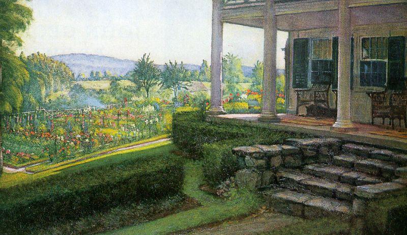Walter I Cox The Front Porch oil painting image